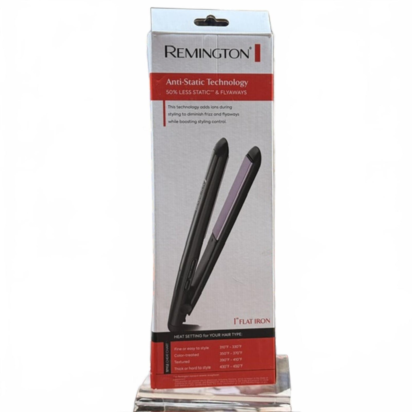 Remington 1" Flat Iron with Anti-Static Technology - Gray - S5502