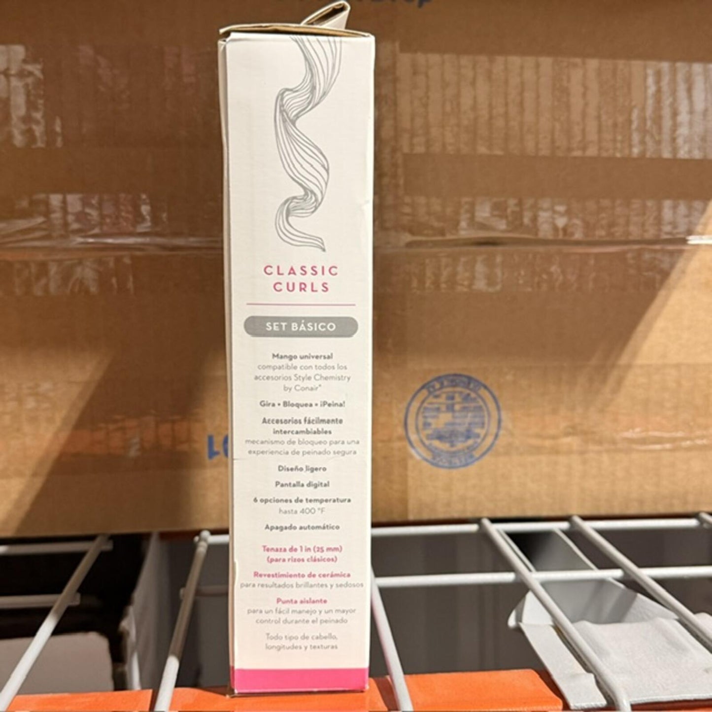 Conair Style Chemistry Curling Iron Starter Pack - Base Station and Classic Curls