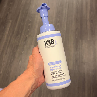 K18 Triple Bright Purple Shampoo 15oz
