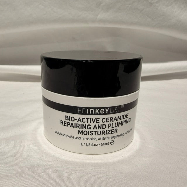 The Inkey List, Bio-Active Ceramide Repairing and Plumping Moisturizer 1.7oz NEW nobox