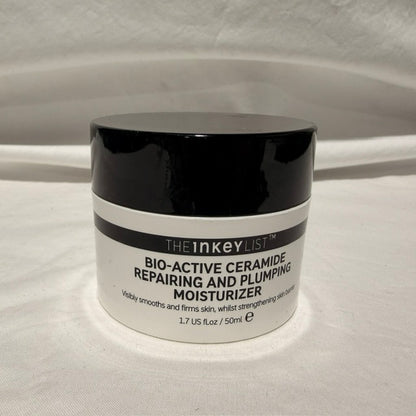The Inkey List, Bio-Active Ceramide Repairing and Plumping Moisturizer 1.7oz NEW nobox