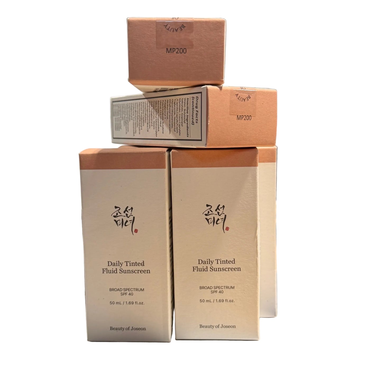 Beauty of Joseon Daily Tinted Fluid Sunscreen SPF 40 - MP200 1.69oz