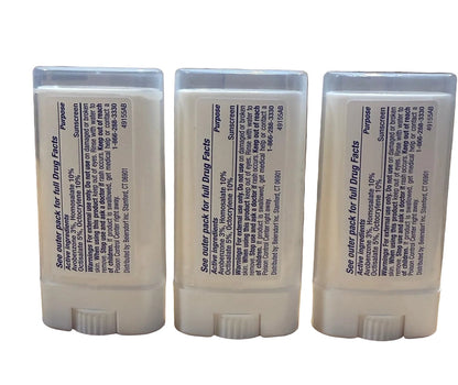 3 pack Coppertone Every Tone Invisible Finish FACE SPF 55+ Hydrating UV + ceramides stick