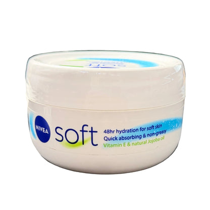 NIVEA Soft Refreshingly Soft Moisturizing Cream 6.8oz Jar