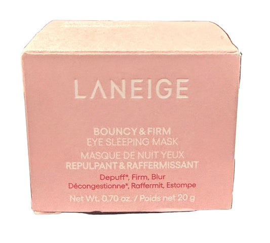 Laneige Bouncy & Firm Eye Sleeping Mask - 0.70oz Full Size