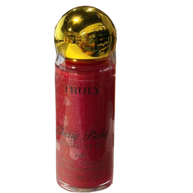 Truly Beauty Luxury Lip Oil - Cherry Baby - 0.42 fl oz