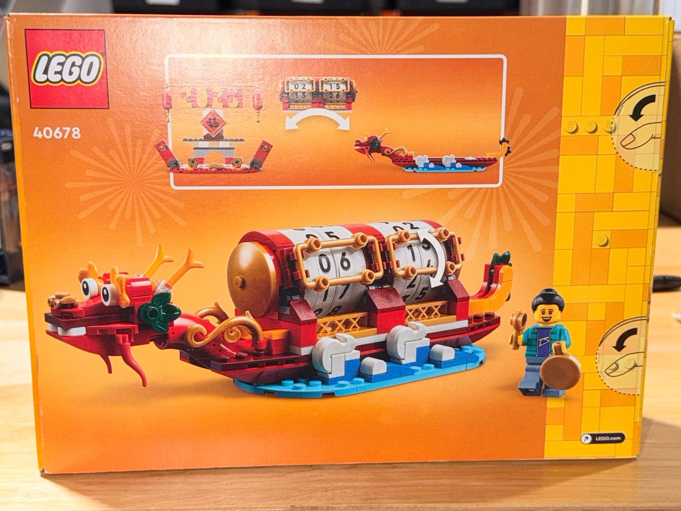 LEGO Festival Calendar - Lunar New Year Building Dragon Boat Festival with Calendar - #40678