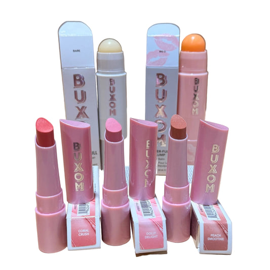 BUXOM Favorites Power Full-On™ Plumping Lip Glow Balm & Lip - SET OF 5