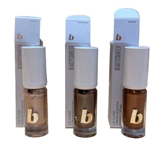 Beauty Counter Cream Eyeshadow - Set of 3 - AURA, EMBER & TWINKLE - New In Box