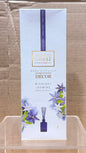 Yankee Candle Reed Diffuser packaging for Midnight Jasmine scent featuring blue and purple floral design.