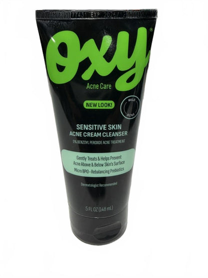 Oxy Sensitive Skin 5% Benzoyl Peroxide Acne Face Wash - 5 fl oz