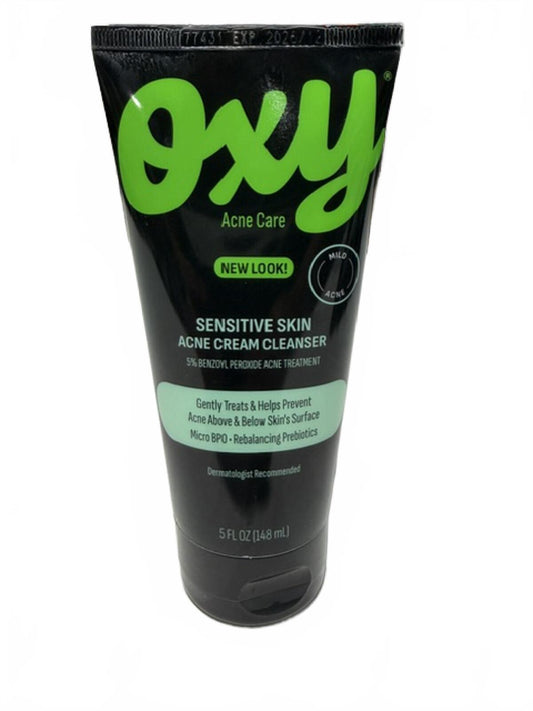 Oxy Sensitive Skin 5% Benzoyl Peroxide Acne Face Wash - 5 fl oz