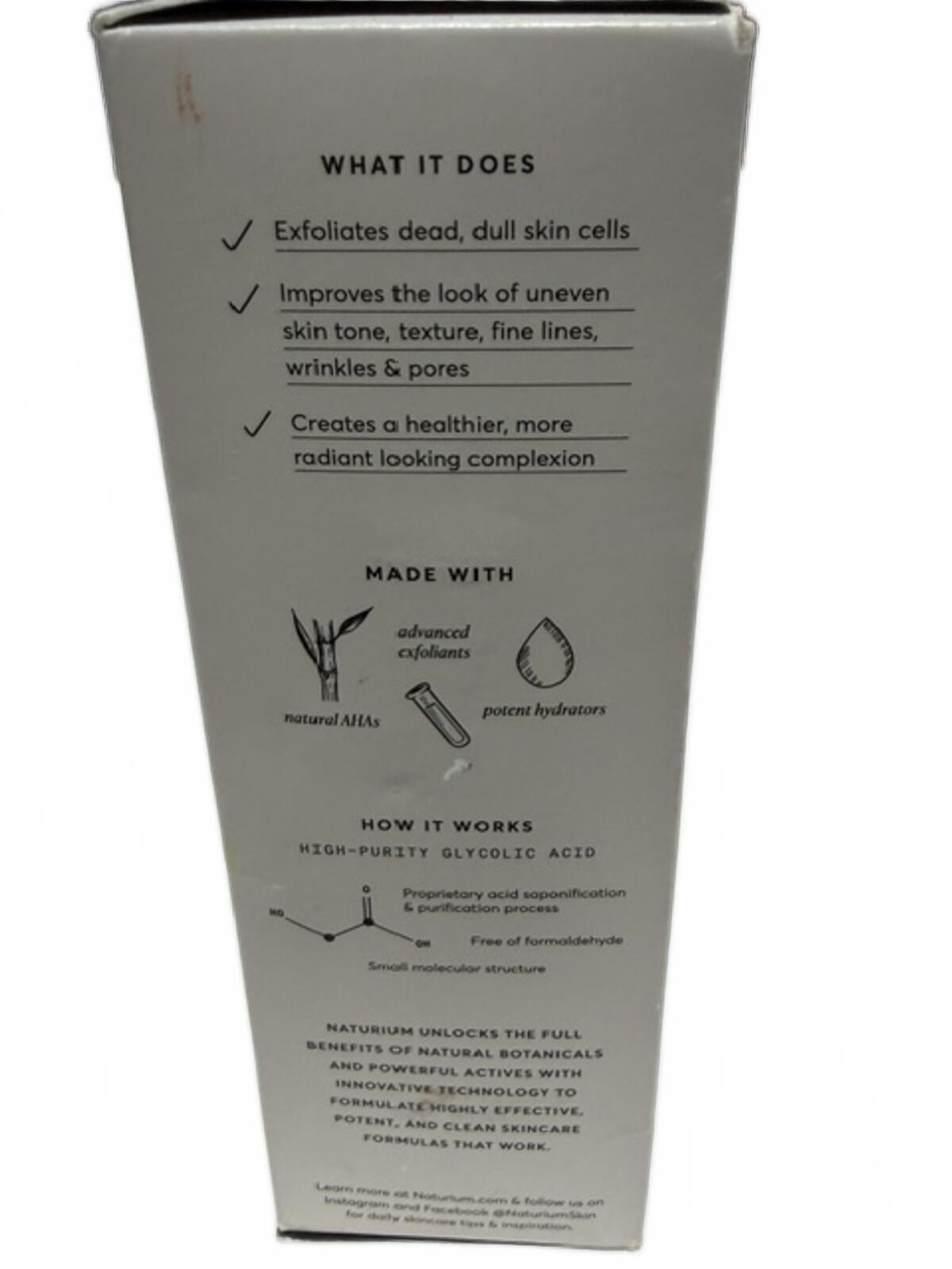 Naturium Glycolic Acid Resurfacing Gel 10%