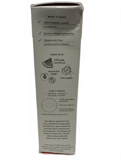 Naturium Vitamin C Complex Serum- 1 fl oz: Skin Tone Improvement, Vegan, Paraben-Free, For Normal to Mature Skin