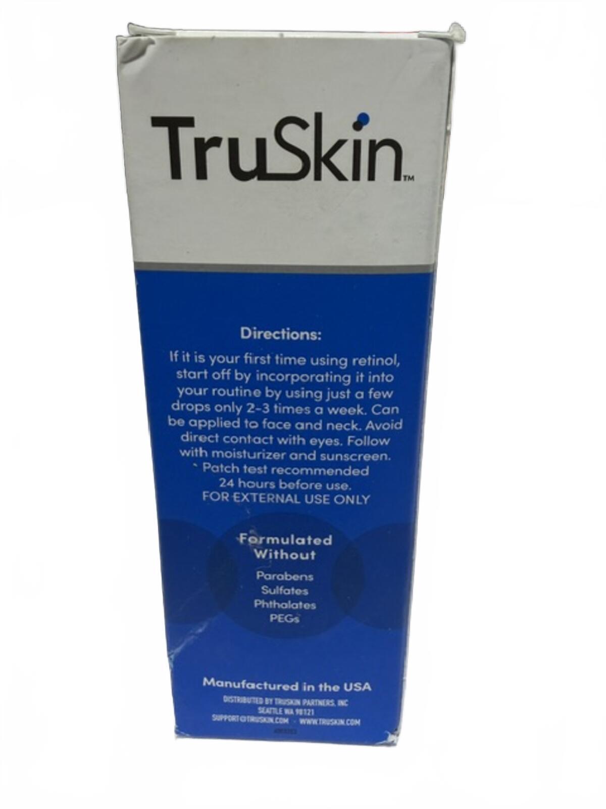 TruSkin Retinol Anti-Aging Face Serum with Hyaluronic Acid - 1 fl oz