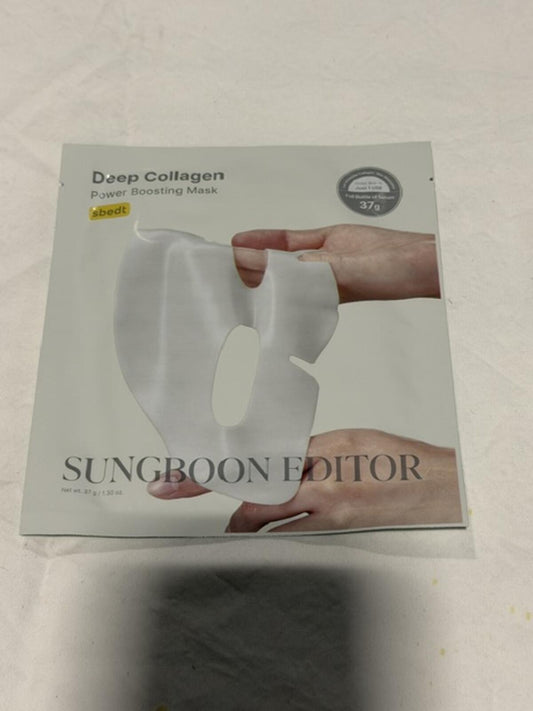 SUNGBOON EDITOR Deep Collagen Power Boosting Facial Mask