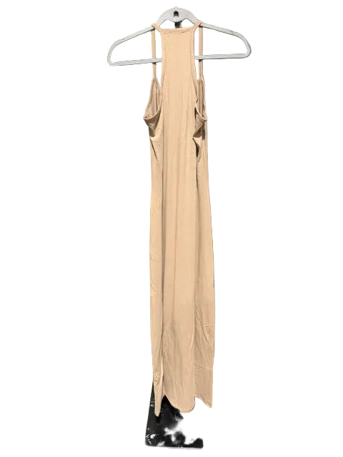 Zenana Racerback Maxi Dress - Sand #9038AB
