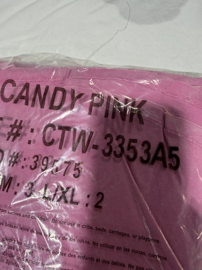 Zenana Cropped Short Sleeve, Candy Pink - T-Shirt, CTW-3353A5