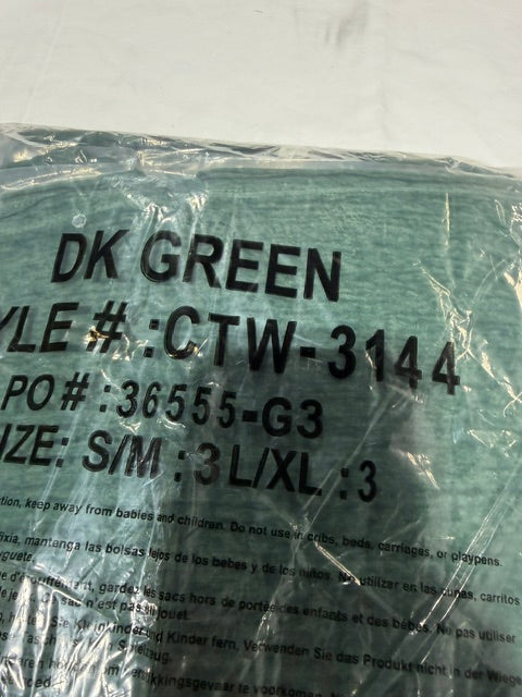 Zenana Cropped Short Sleeve, Dark Green CTW-3144