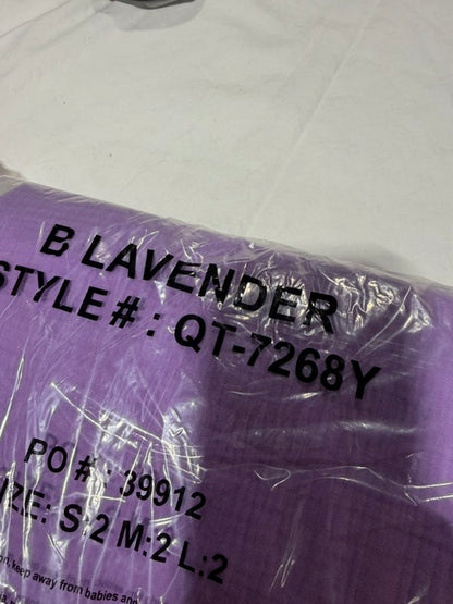 Zenana Sleeveless Side Tie Top, Lavender QT-7268Y