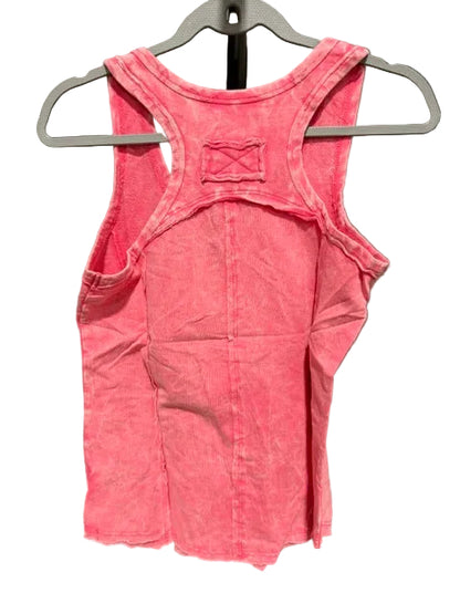 Zenana Racerback Tank, Fuchsia TTW-5241Y