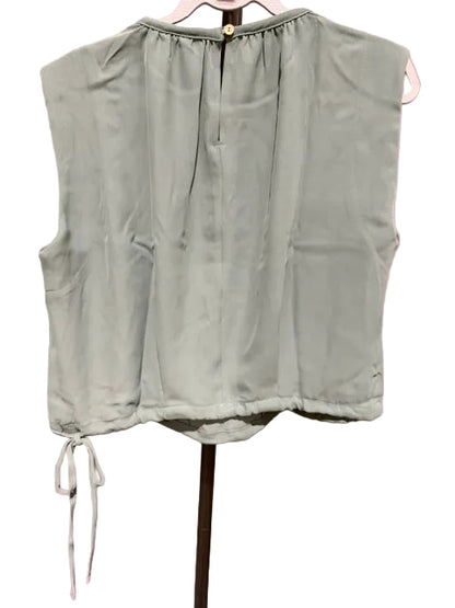 Zenana Sleeveless Tie Waist Top, Ash Jade QT-7299A5