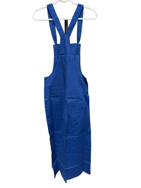 Zenana Relaxed Wide Leg Overalls, Light Navy QP-7301Y