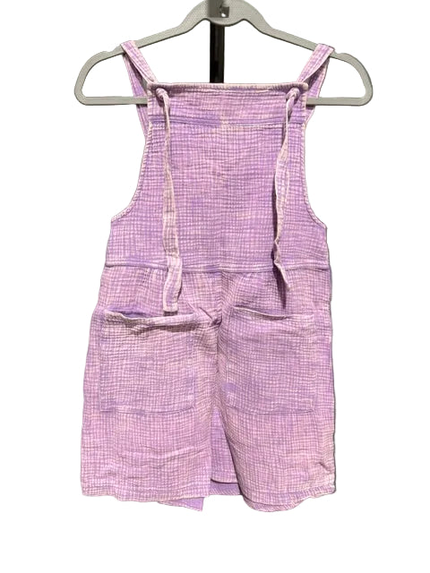 Zenana Double Pocket Romper Lavender QPW-7182A5