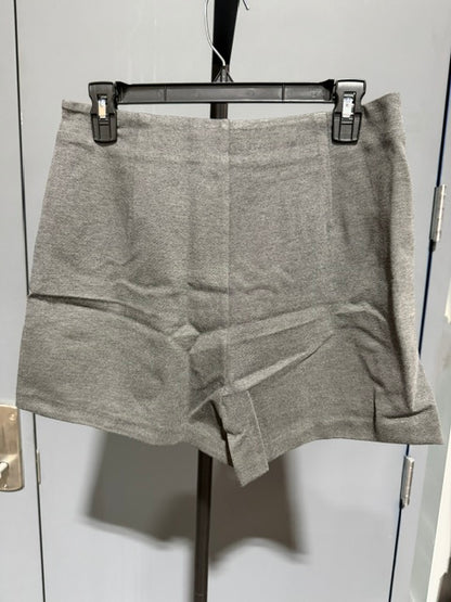 Zenana Wrap Front Skirt, Grey PP-7245A5