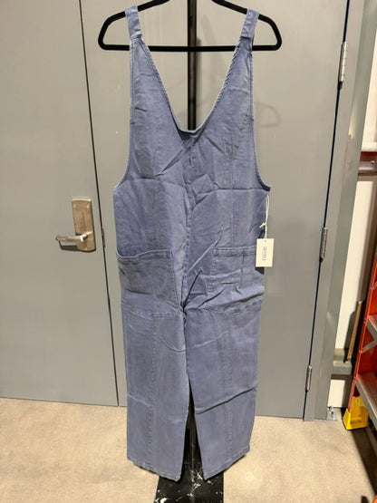 Zenana Casual Baggy Jumpsuit - Blueberry DMO-1894A5