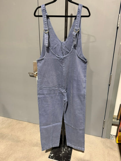 Zenana Casual Baggy Jumpsuit - Blueberry DMO-1894A5