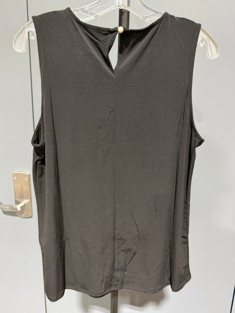 Zenana Plus Hi-Low Tank Top, Black - IT-2310 XN