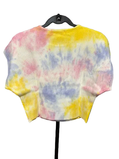 Promesa Ribbed Dolman Sweater - Tie Die Lavender - Small