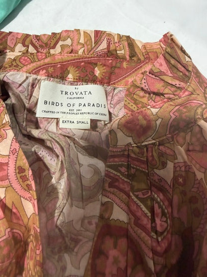 Trovata Birds of Paradise Blouse - XS