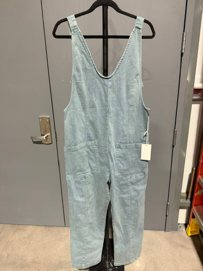 Zenana Casual Baggy Jumpsuit - Sage DMO-1894A5