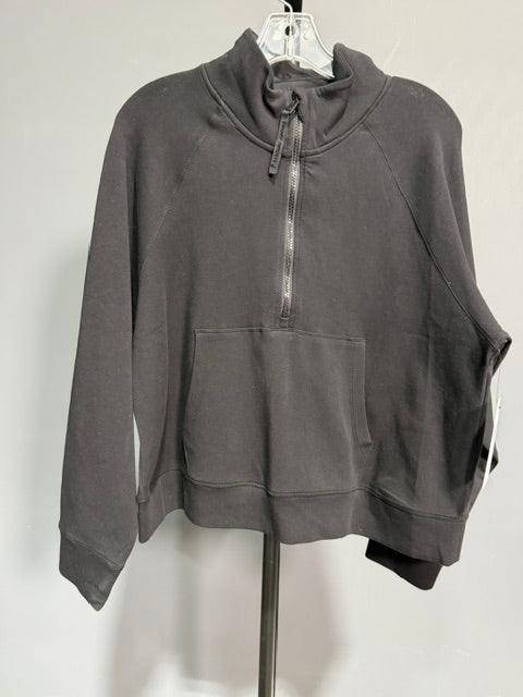 Dkny Women's Brooklyn Scuba Quarter-Zip Sweatshirt - Black