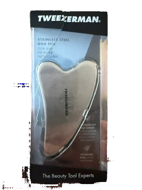 Tweezerman Stainless Steel Gua Sha - NEW (cracked box)