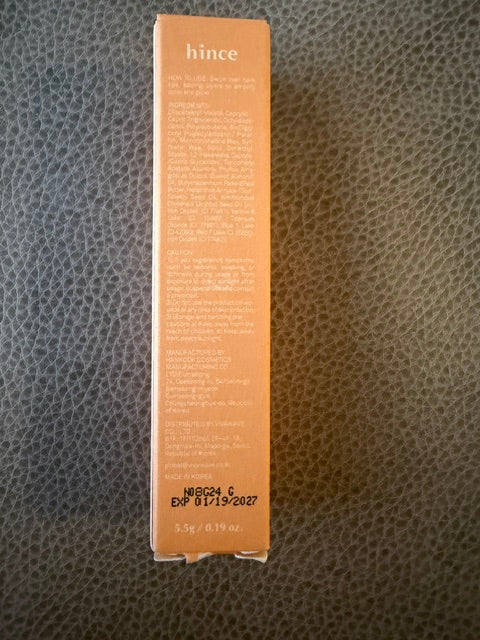 hince Mood Enhancer Lip Glow Tinted Lip Balm - Start Over