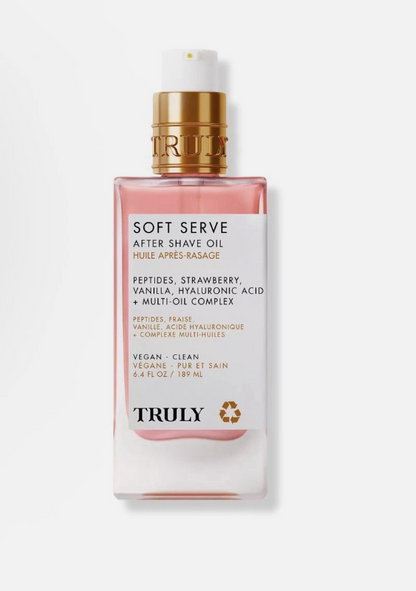 Truly Beauty After Shave Oil - Soft Serve - JUMBO 6.4oz 189ml