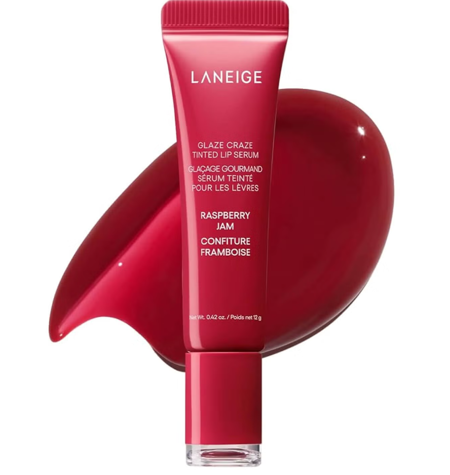 Laneige Glaze Craze Tinted Lip Serum - Raspberry Jam 0.42oz Full Size