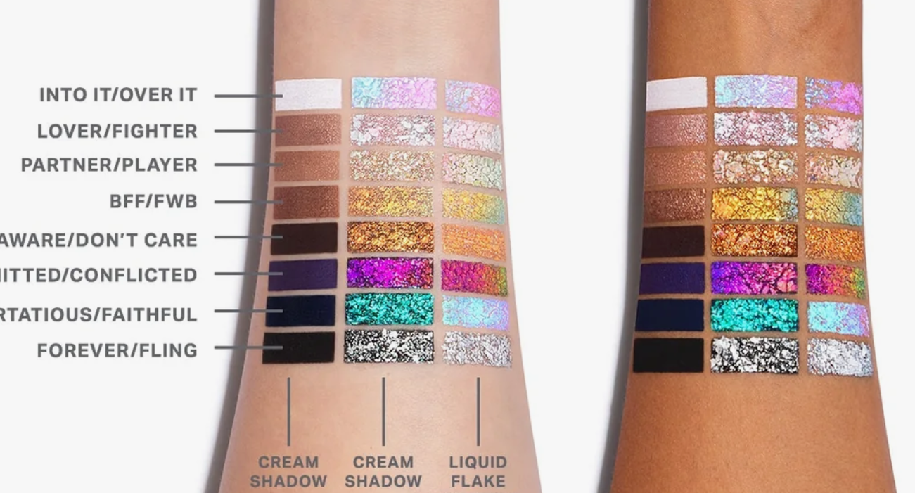 Morphe Mixed Signals Dual Ended Cream & Liquid Shadow - Lover, Fighter Full Size