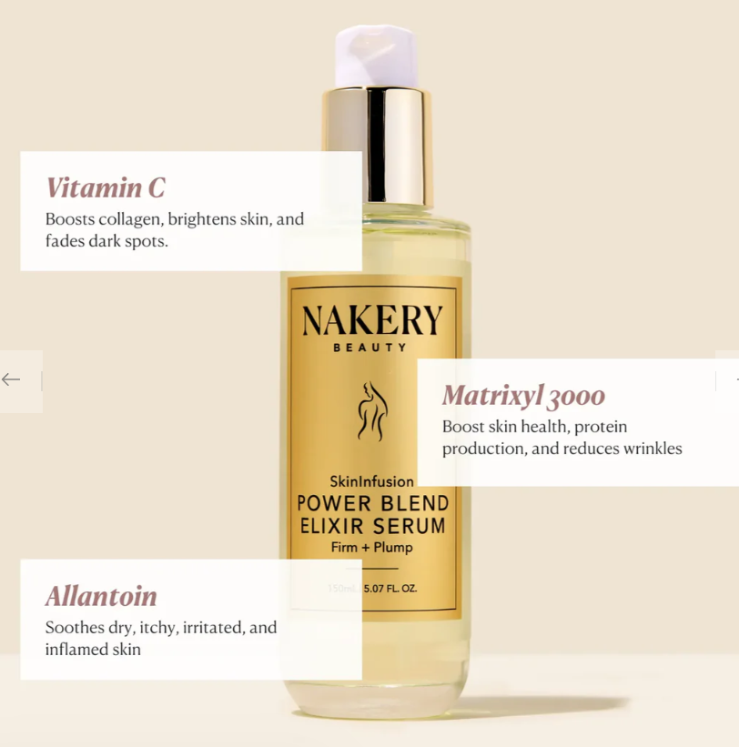Nakery SkinInfusion Power-Blend Serum Elixir - 5.07oz