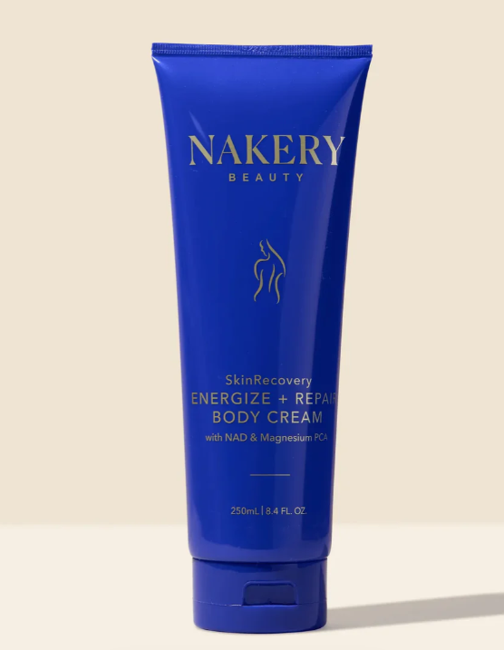 Nakery SkinRecovery Energize + Repair Body Cream w/ NAD and Magnesium PCA 8.4oz