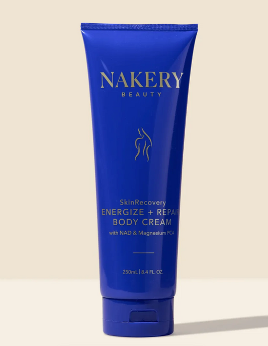 Nakery SkinRecovery Energize + Repair Body Cream w/ NAD and Magnesium PCA 8.4oz