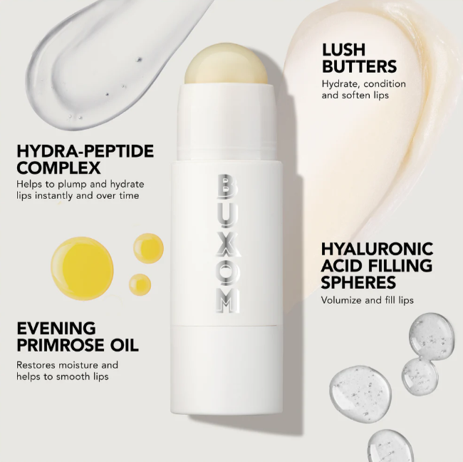 BUXOM Power-Full Plump + Repair Lip Butter - Bare