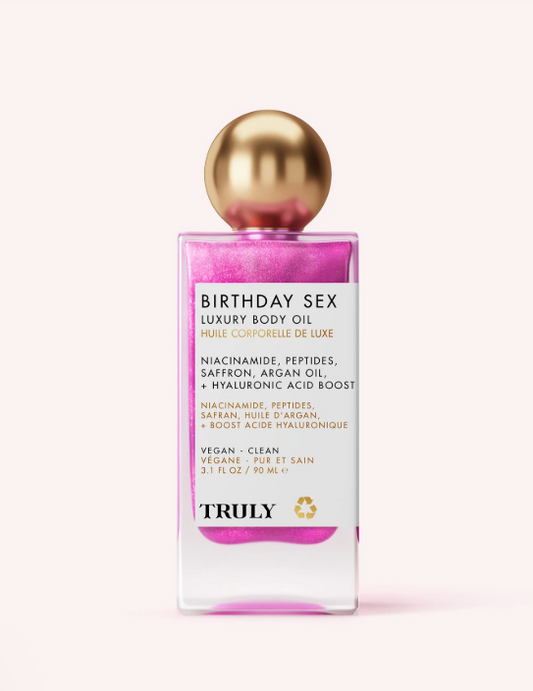Truly Beauty Luxury Body Oil Birthday Sex - 3.1oz 90ml