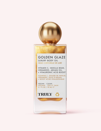 Truly Beauty Luxury Body Oil Birthday Sex -Golden Glaze 3.1oz 90ml