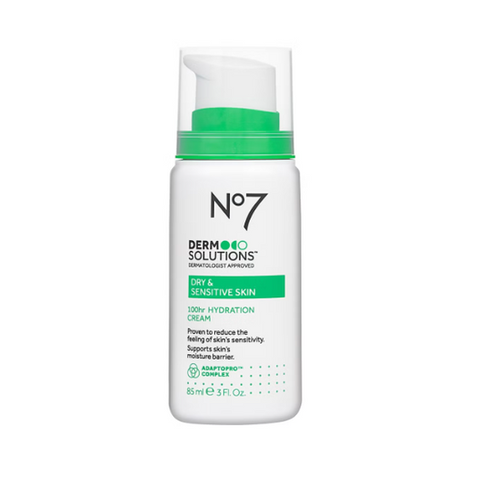 No7 Derm Solutions Dry and Sensitive Skin Moisturizer - 3oz New