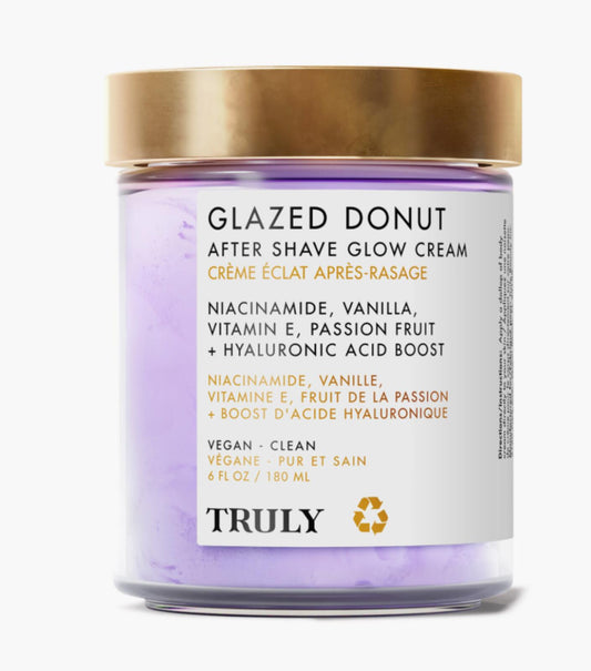 Truly After Shave Glow Cream - Glazed Donut - 6oz 180ml
