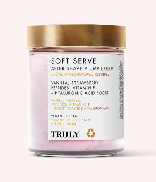 Truly After Shave Hydrating Cream - Soft Serve - 6oz 180ml